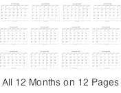2009 (12 pages) calendar